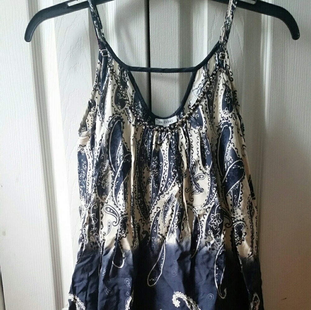 En Creme Anthropologie Tank